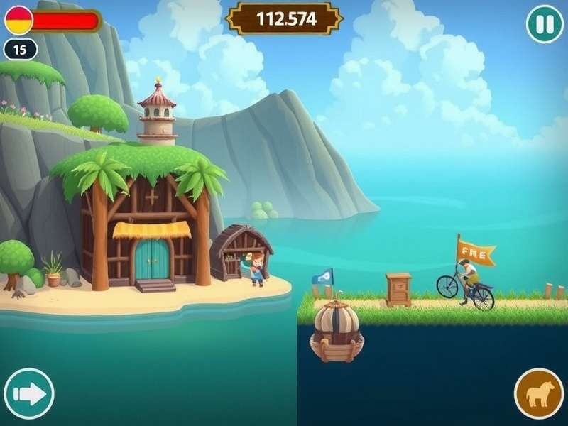 Turquoise Treasure Trove Gameplay Screenshot